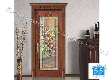Fire Rated Door Glass Panels , Residential House Translucent Glass Panels