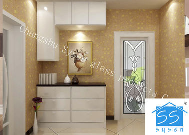 Security Tempered Glass Panels , Architectural Decorative Door Glass Panels